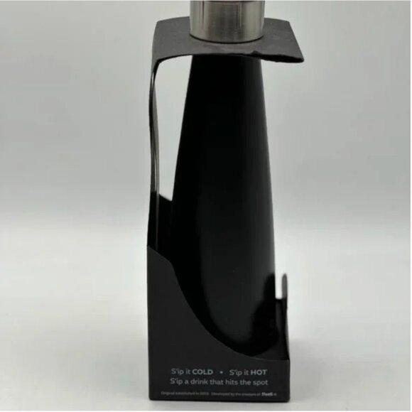 Sip by Swell 15oz. Water Bottle Stainless Steel Model 3369 Black Licorice Color - Picture 2 of 5